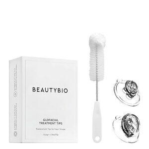 BeautyBio Glofacial Tips Replacement Kit. Large & Small Tips + Cleaning …